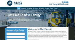 Desktop Screenshot of macelectricco.com